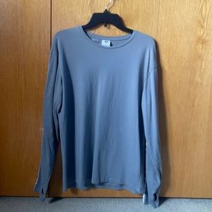 Jack and Jones long sleeve t shirt - Mens (grey)